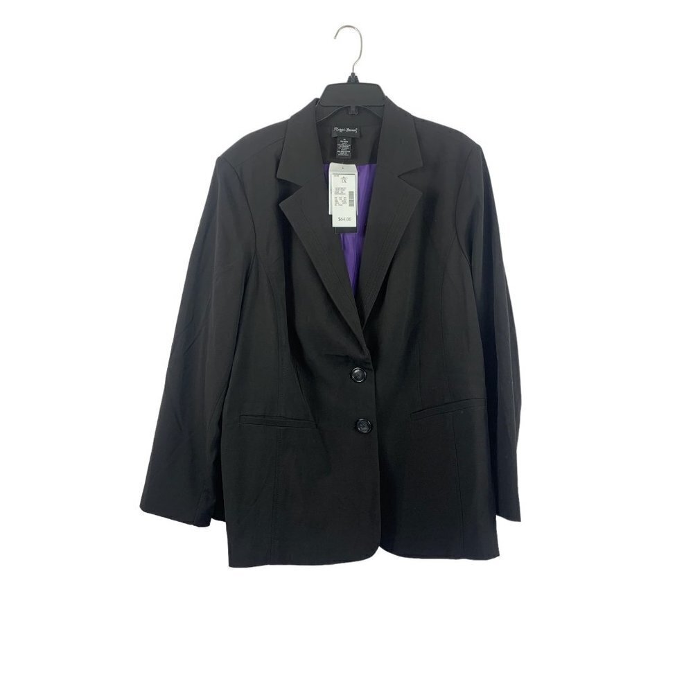 Maggie Barnes Womenβs Blazing Black Blazer